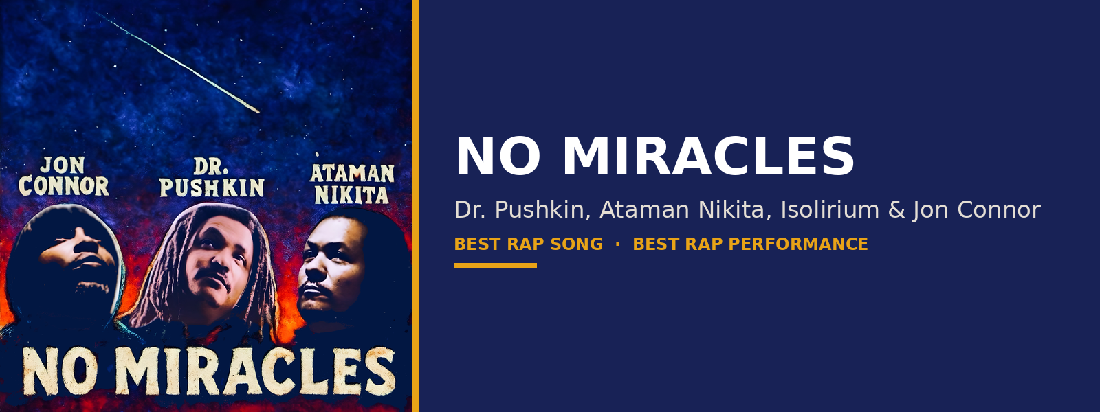 No Miracles — Dr. Pushkin, Ataman Nikita, Isolirium & Jon Connor